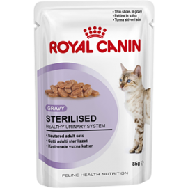 Royal Canin Sterilised (в соусе)-Влажный корм для стерилизованных кошек